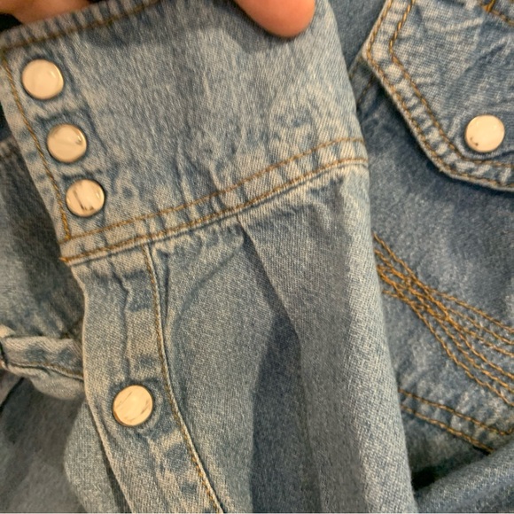 Custom Made Grateful Dead Graphic on Ranchwear XXL Pearl Snap western shirt - Picture 7 of 8